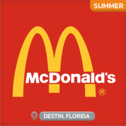 McDonald's Work and Travel Summer Destin Florida