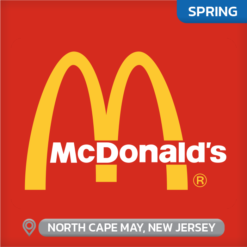 McDonald's Work and Travel Spring North Cape May New Jersey